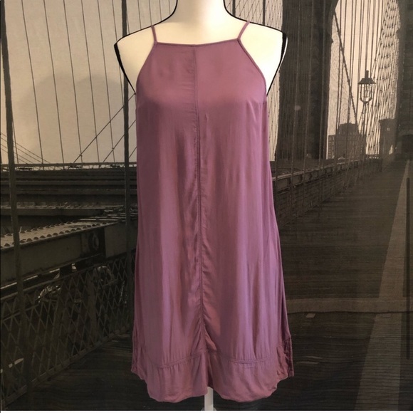 NWOT FREE PEOPLE Side by Side Violet Slip Dress - Picture 5 of 6